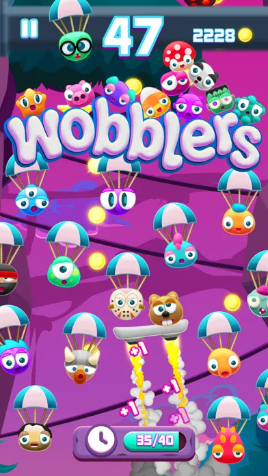 Capturas de pantalla de Wobblers