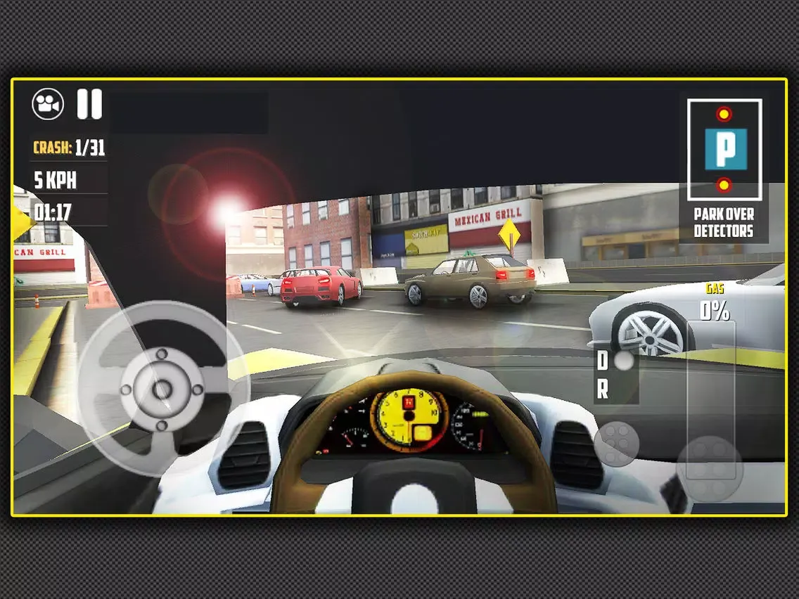 Capturas de pantalla de Car Parking City Driving 3D - Real Car Park Experience In City and Traffic iPad 