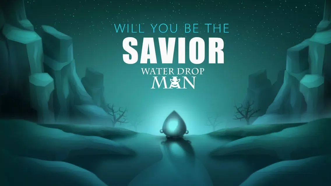 Tangkapan layar Water Drop Man