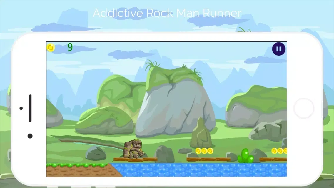 Rock Man Runner Screenshots