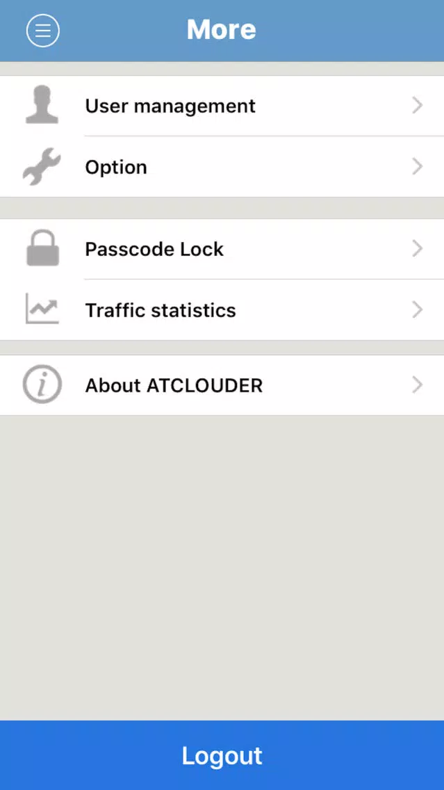 Ảnh chụp màn hình của ATCLOUDER