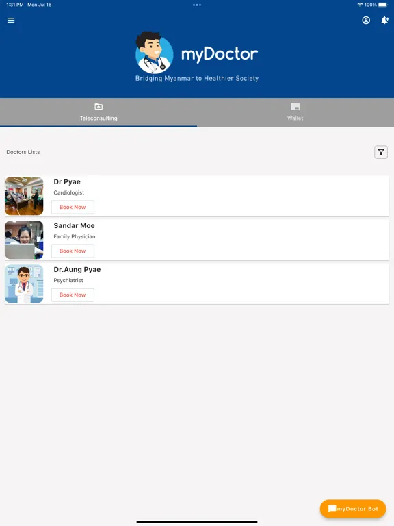 my_Doctor iPad 应用截图