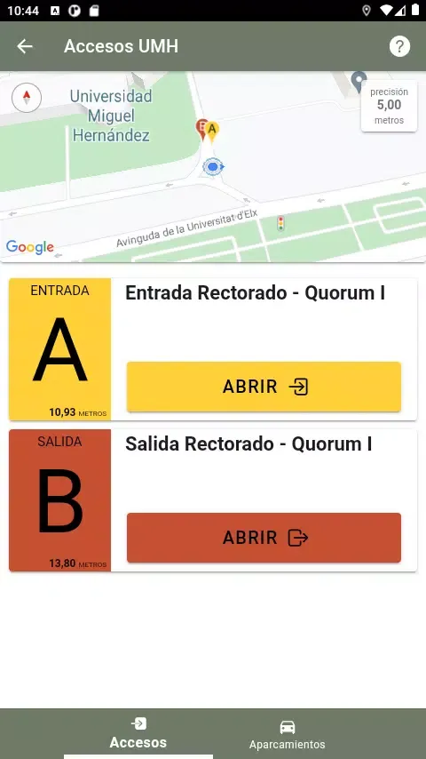 Captures d'écran de UMH app