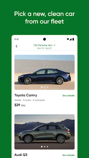 Kyte - Rental cars, your way.應用截圖