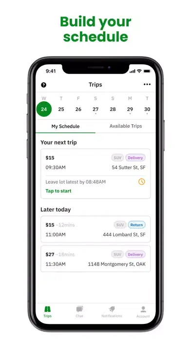 Kyte Surfer: Deliver Cars স্ক্রিনশট