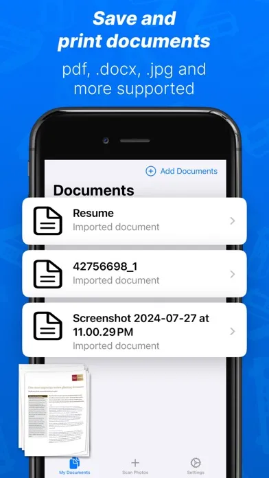 Tangkapan layar Print and Scan Documents