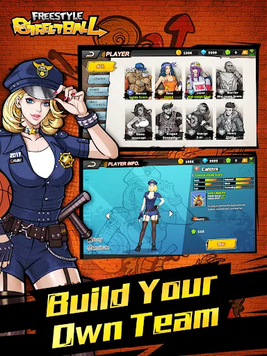 3on3 Freestyle Basketball Screenshots