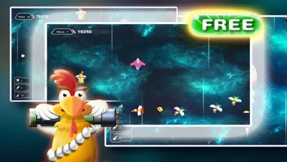 Chicken Attack Space: Ship Defense Ekran Görüntüleri