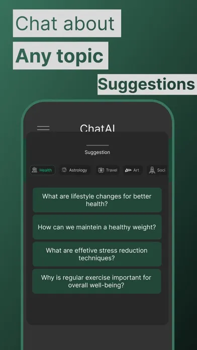 Tangkapan skrin Chat AI Art