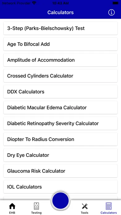 Eye Handbook Screenshots