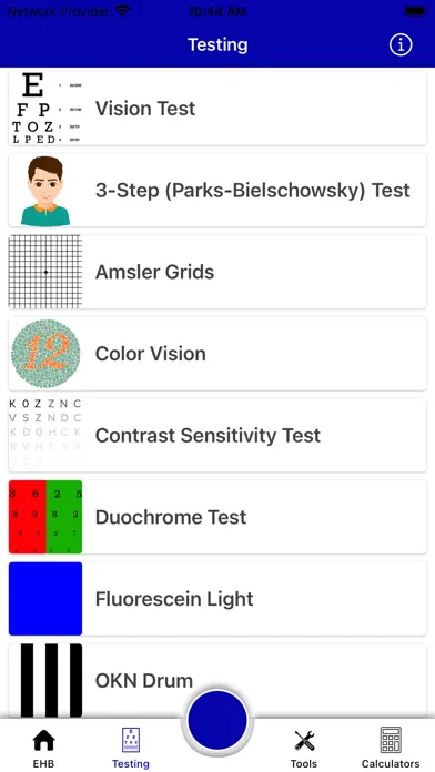 Eye Handbook Screenshots