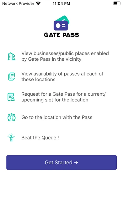 GatePass – the queue buster Screenshots