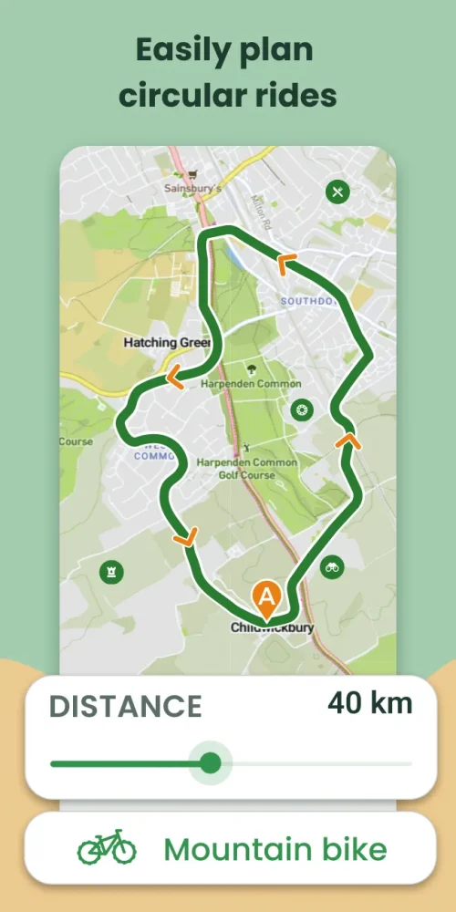 Cyclers: Bike Navigation & Map-screenshot-2