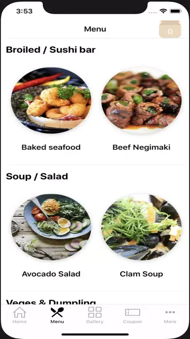 Ảnh chụp màn hình của Wasabi Cafe