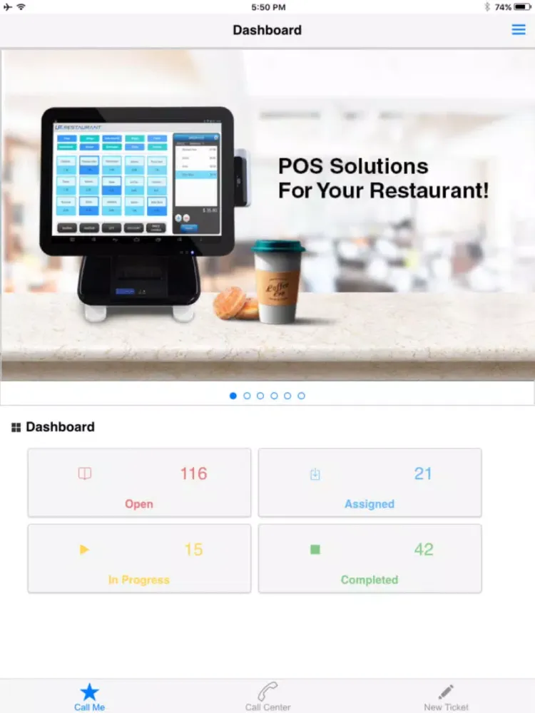 UMS Partner App iPad  Screenshots