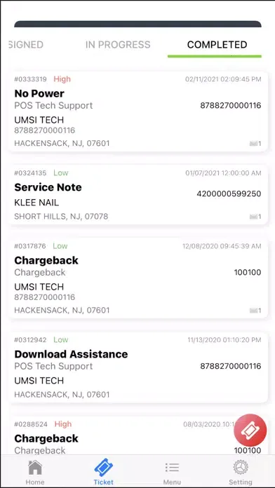 UMS Merchant App Ekran Görüntüleri
