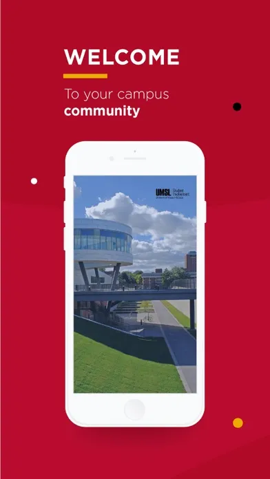 Capturas de pantalla de UMSL Triton Connect