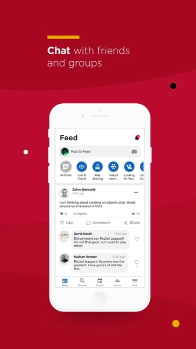 Capturas de pantalla de UMSL Triton Connect