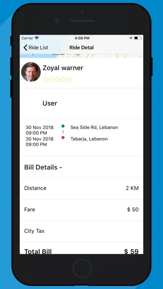 Tangkapan layar 3Umumi-Driver: Lebanese TAXI