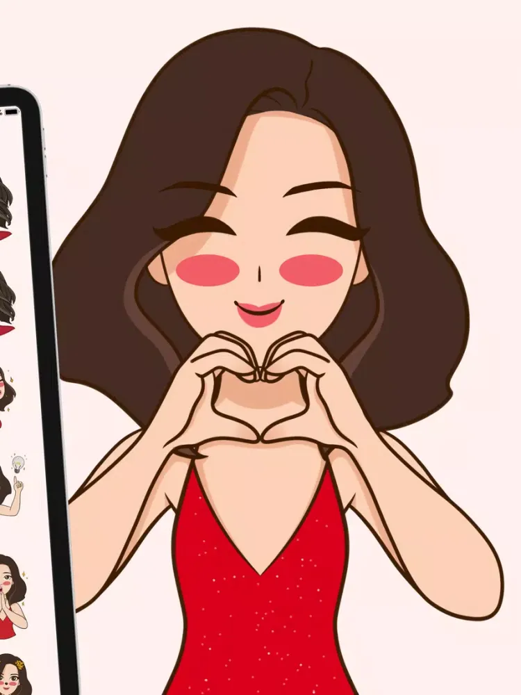 Lauramoji: Laura Marano Emojis iPad  スクリーンショット