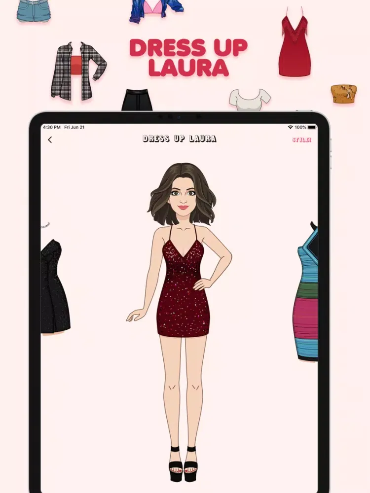 Lauramoji: Laura Marano Emojis iPad  スクリーンショット