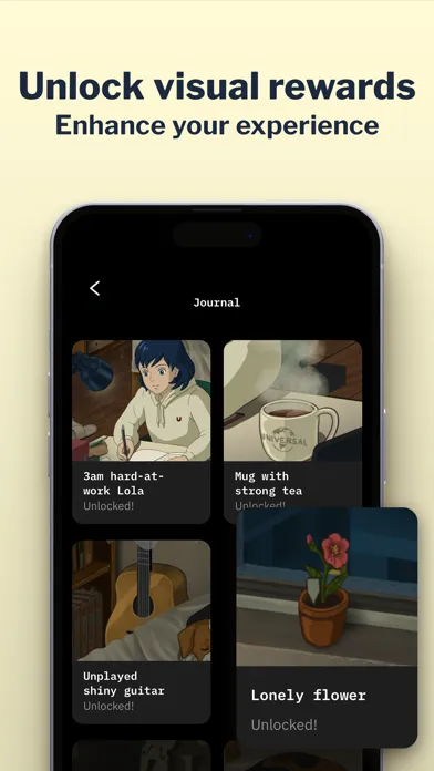 Tangkapan skrin Lola: Stream Lofi Music