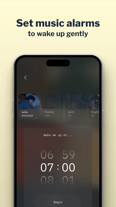 Tangkapan skrin Lola: Stream Lofi Music