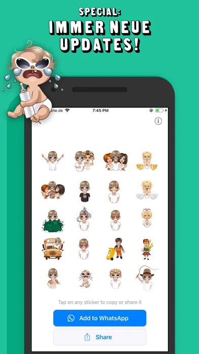 Mickie Krause Emoji App Screenshots