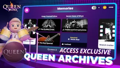Queen: Rock Tour Screenshots