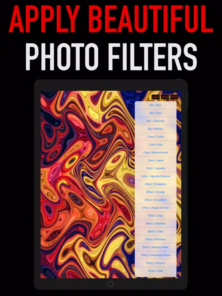 Captures d'écran de OLED Wallpapers iPad 