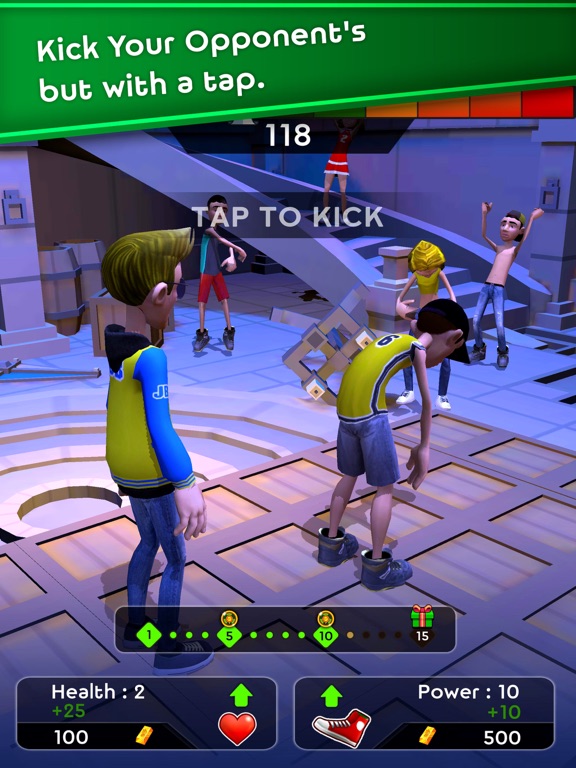 Kick King iPad  স্ক্রিনশট
