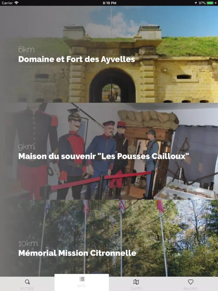 Ardennes terre de mémoire iPad  스크린샷