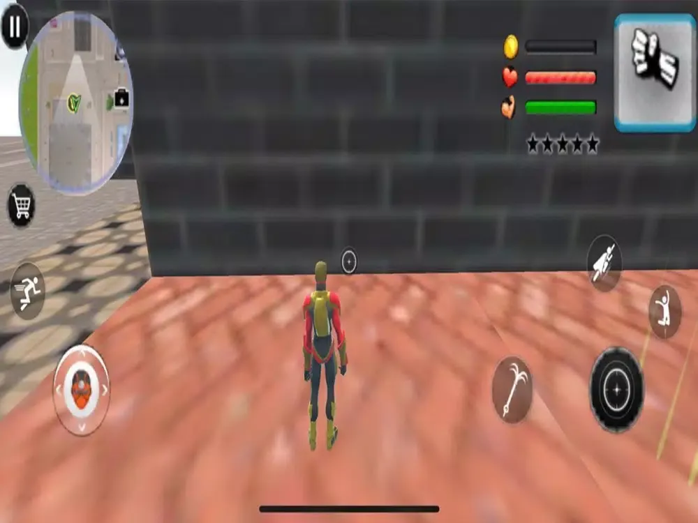 Capturas de tela do Grand Super Hero Spider City iPad 