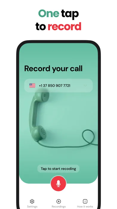CallRecorder - Voice Memo Screenshots