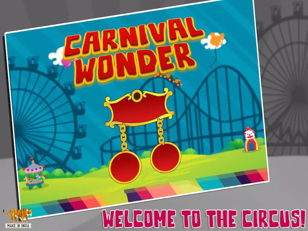 Carnival Wonder - Little Monkey Magical Flick Challenge iPad 应用截图