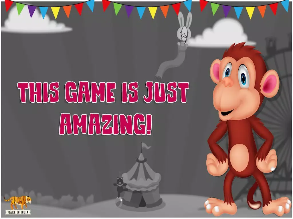 Carnival Wonder - Little Monkey Magical Flick Challenge iPad 应用截图