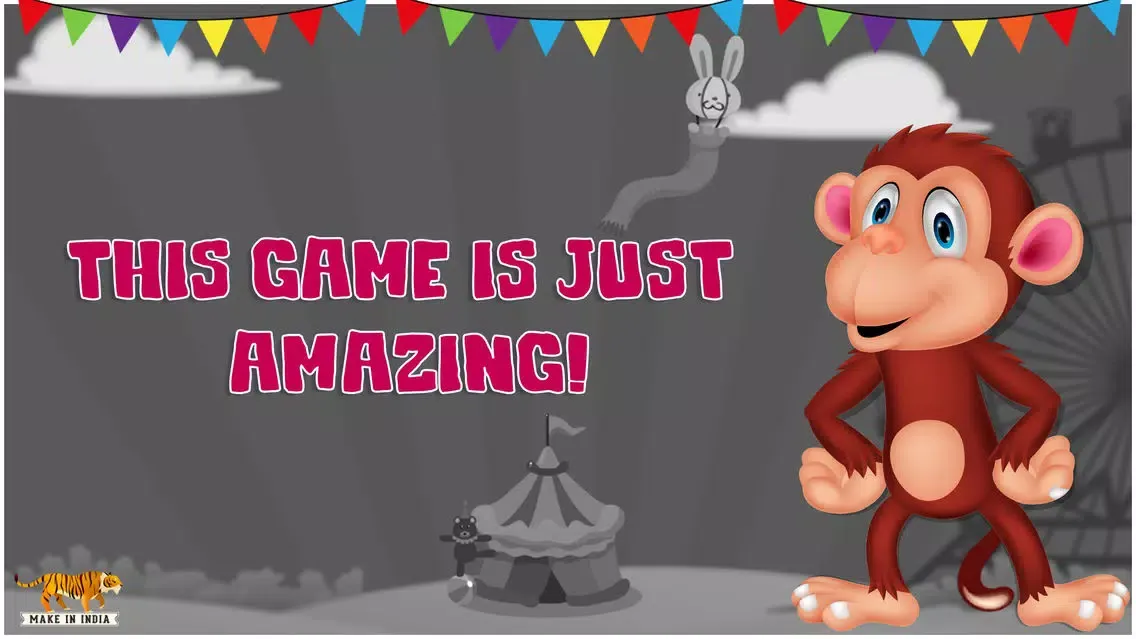 Carnival Wonder - Little Monkey Magical Flick Challenge应用截图