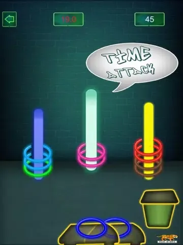 Tangkapan layar Glow Circle - Neon Color Beat Mania iPad 