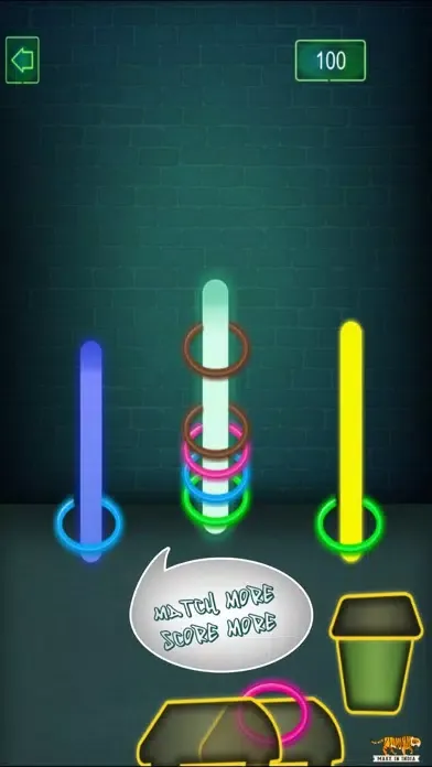 Tangkapan layar Glow Circle - Neon Color Beat Mania