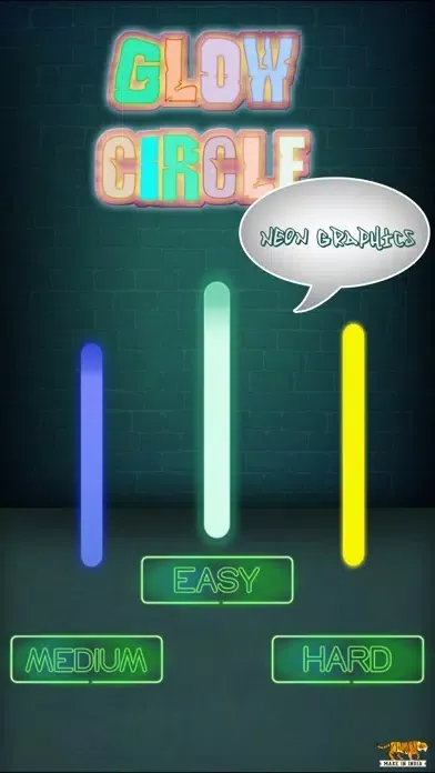 Tangkapan layar Glow Circle - Neon Color Beat Mania
