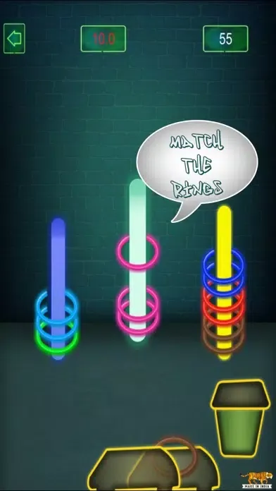 Tangkapan layar Glow Circle - Neon Color Beat Mania