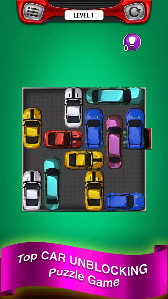Unblock Car Parking Puzzle Screenshots