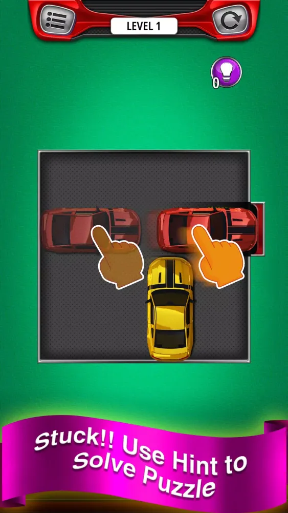 Unblock Car Parking Puzzle Screenshots