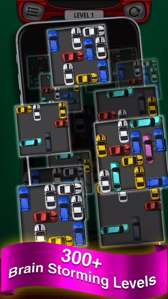 Unblock Car Parking Puzzle Screenshots