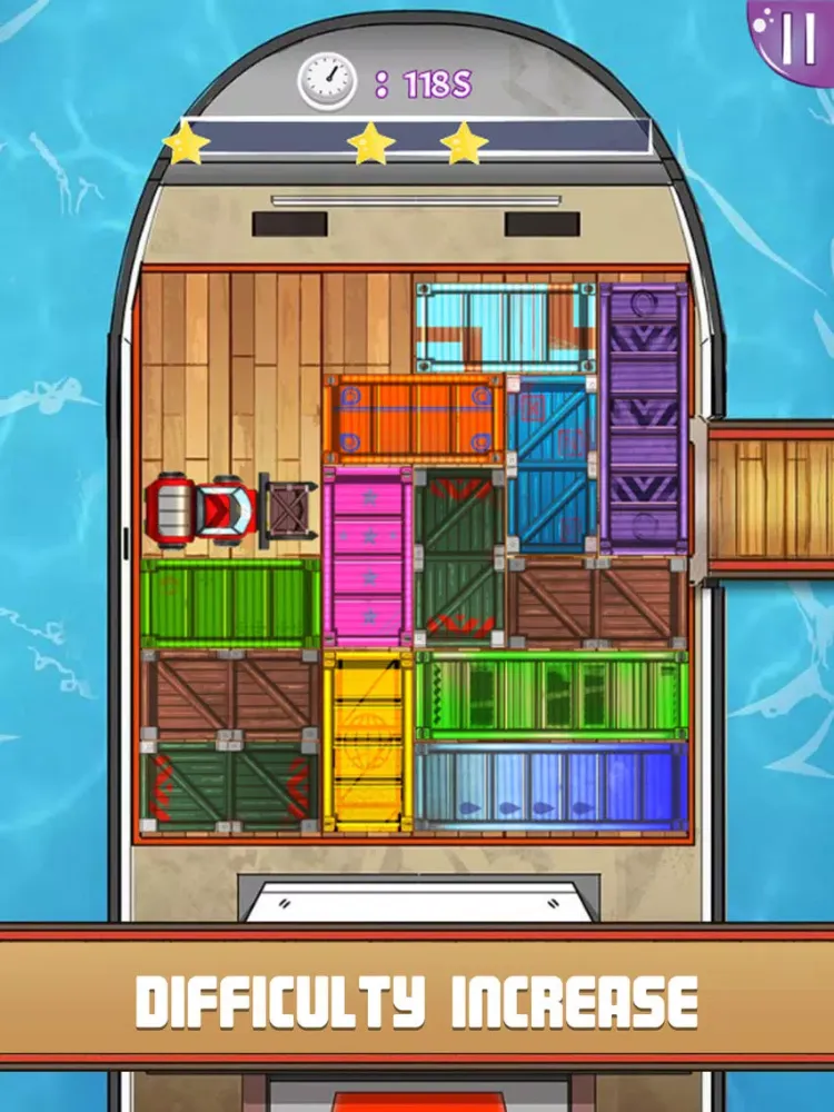 Unblock Forklift Puzzle iPad 应用截图