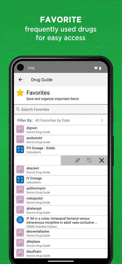 Davis's Drug Guide Screenshots