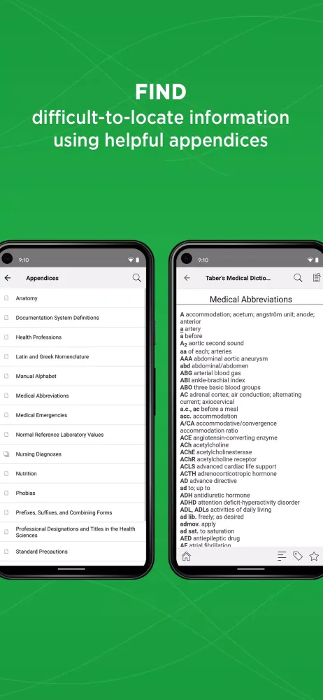 Taber's Medical Dictionary... 스크린샷