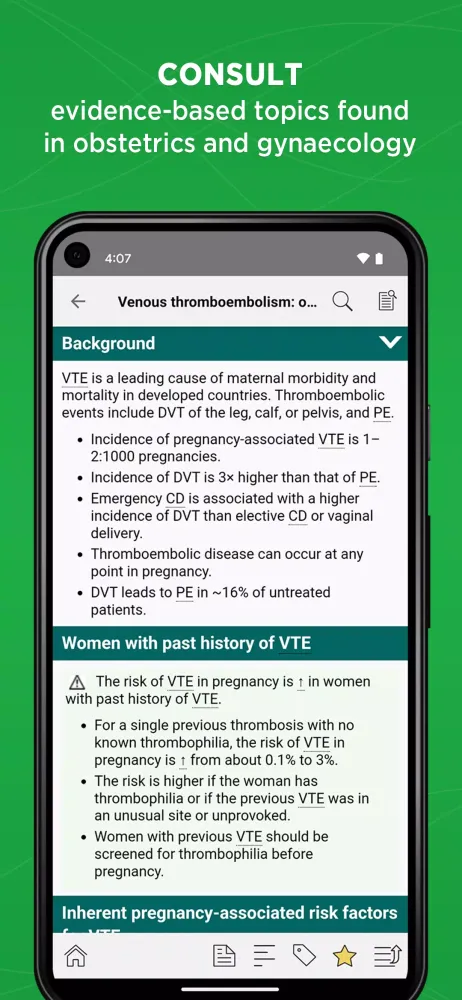 Oxford Obstetrics & Gynecology Screenshots