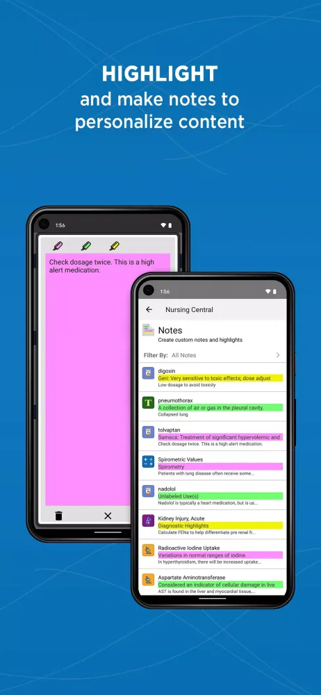 Screenshot di Nursing Central