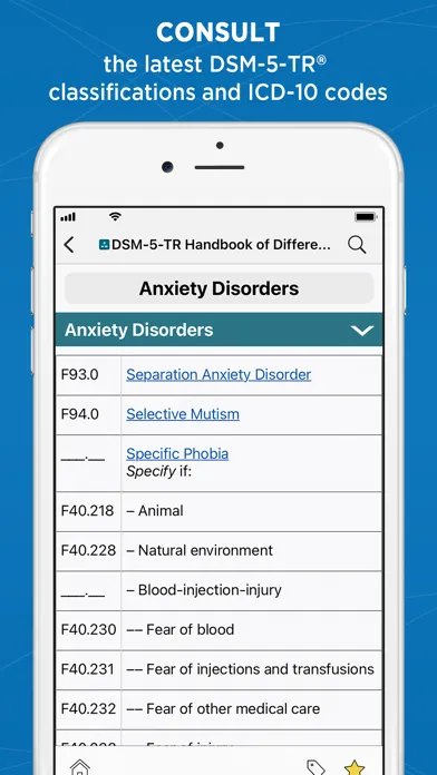 DSM-5-TR® Diagnosis Handbook স্ক্রিনশট